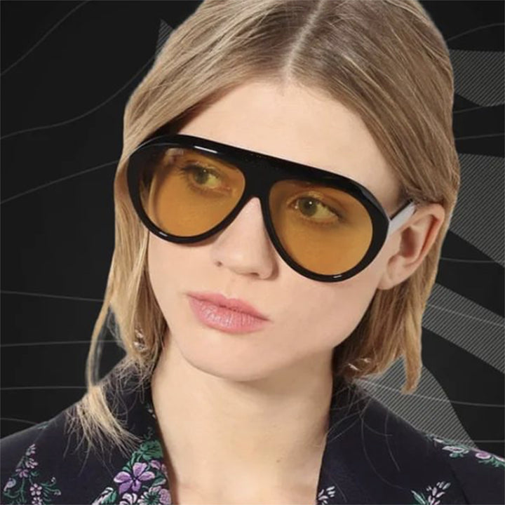 Women's oversized sunglasses with stylish design and protective UV filter Bowlift