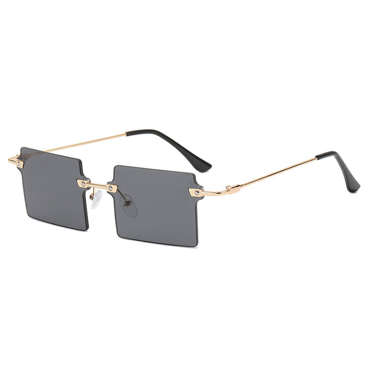 Women's fashionable oversized sunglasses with rectangular design Bowlift