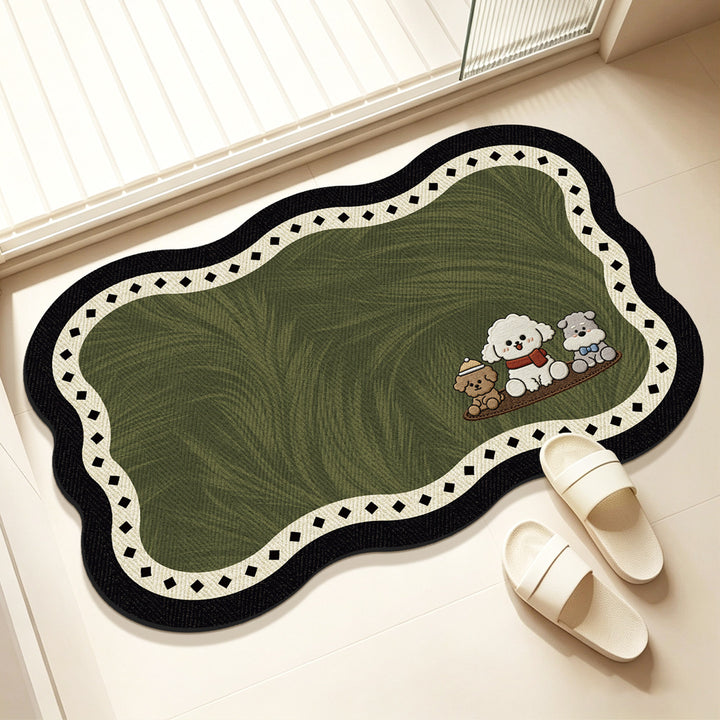 Decorative Bath Mat Bowlift