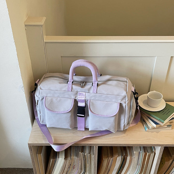 Multi-Pocket Travel Duffel Bag