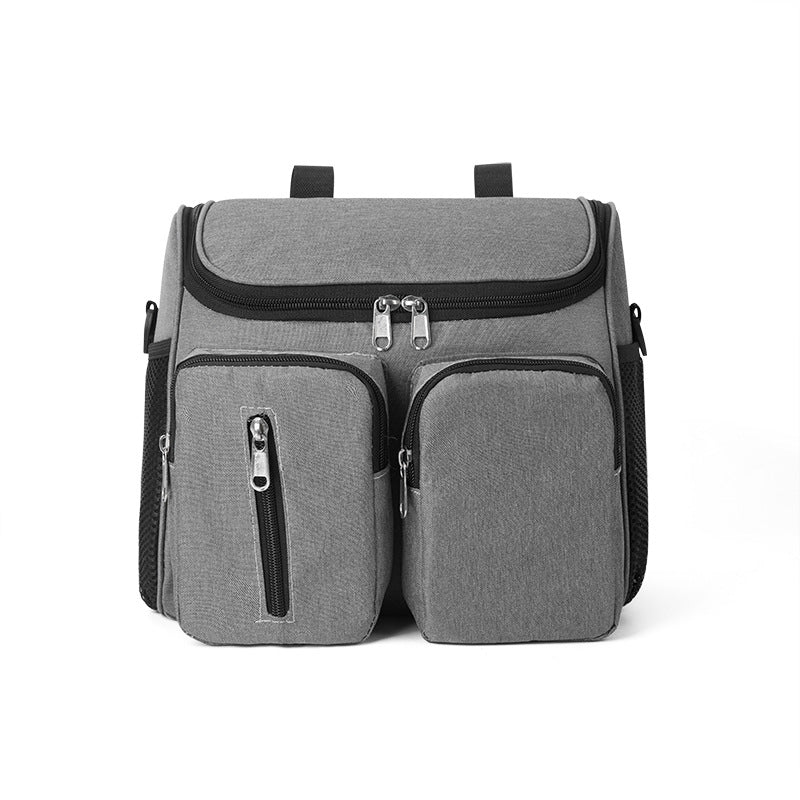 Multi-Pocket Insulated Diaper Backpack Bowlift