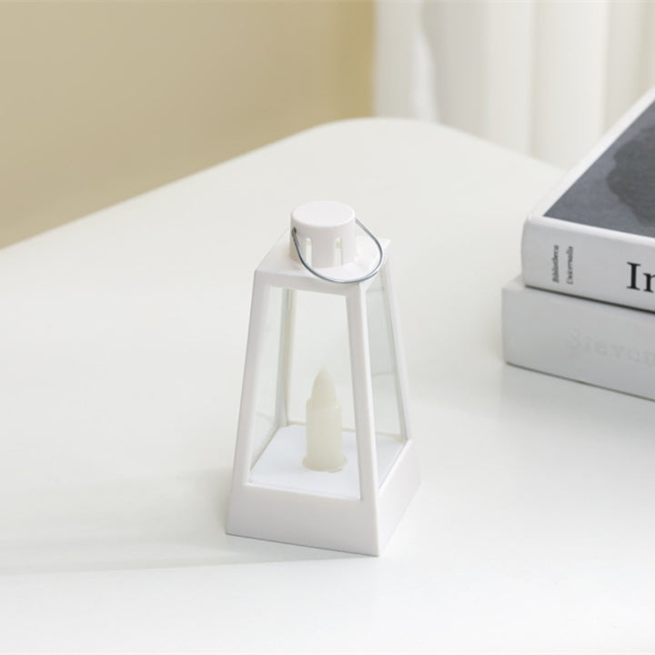 Decorative Battery-Operated Tabletop Candle Lantern Bowlift