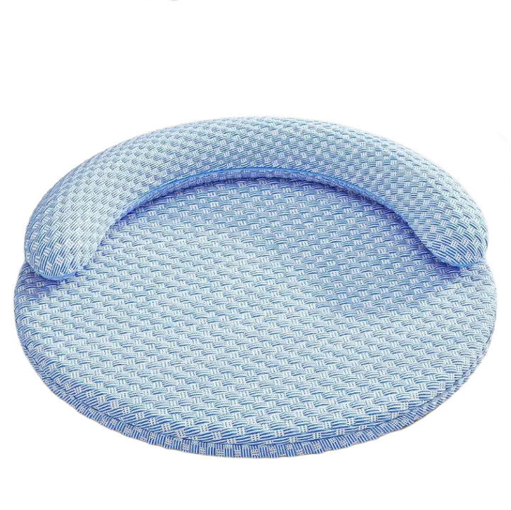 Comfort Round  Cushion with Elevated Edges  Dog Bed