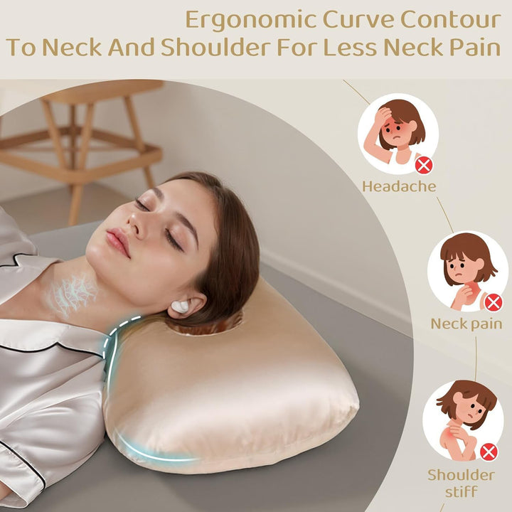 Ergonomic Massage Pillow Bowlift
