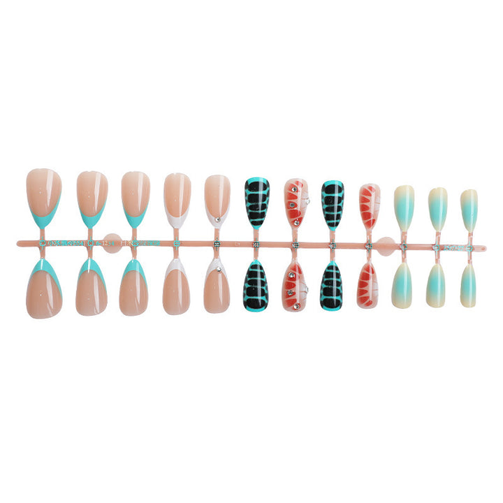 Nail art set with elegant patterns and creative designs Bowlift