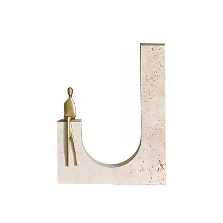 Abstract Decorative Bookend