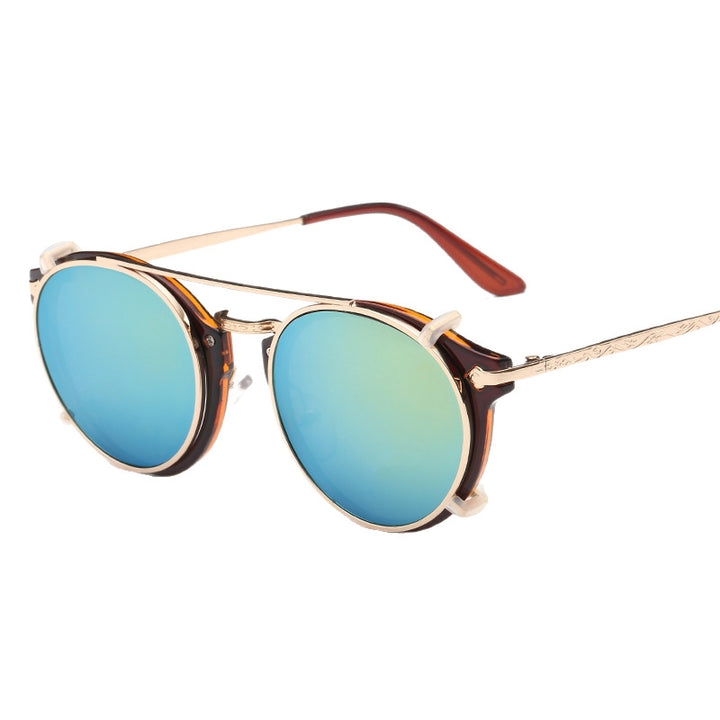 Ladies' design-oriented sunglasses with high-quality metal frame Bowlift