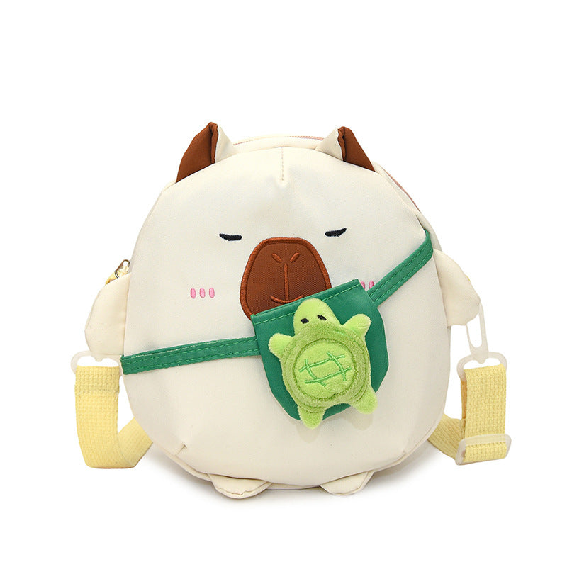 Plush Shoulder Bag in Animal Design Bowlift