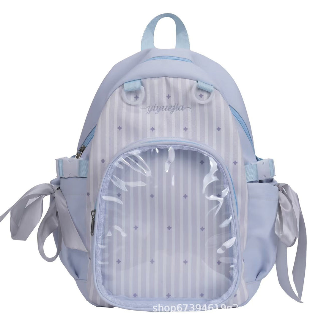 Clear Front Design Backpack Bowlift