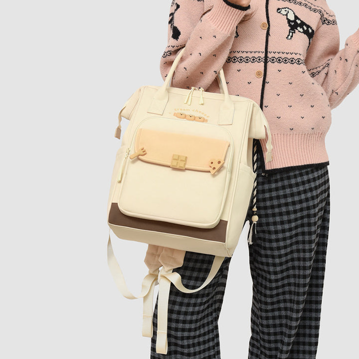 Multifunctional backpack with thoughtful compartments and robust design Bowlift