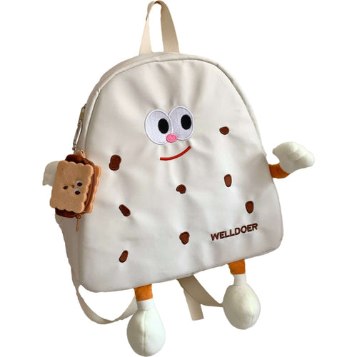 Cute Character Design School Backpack Bowlift