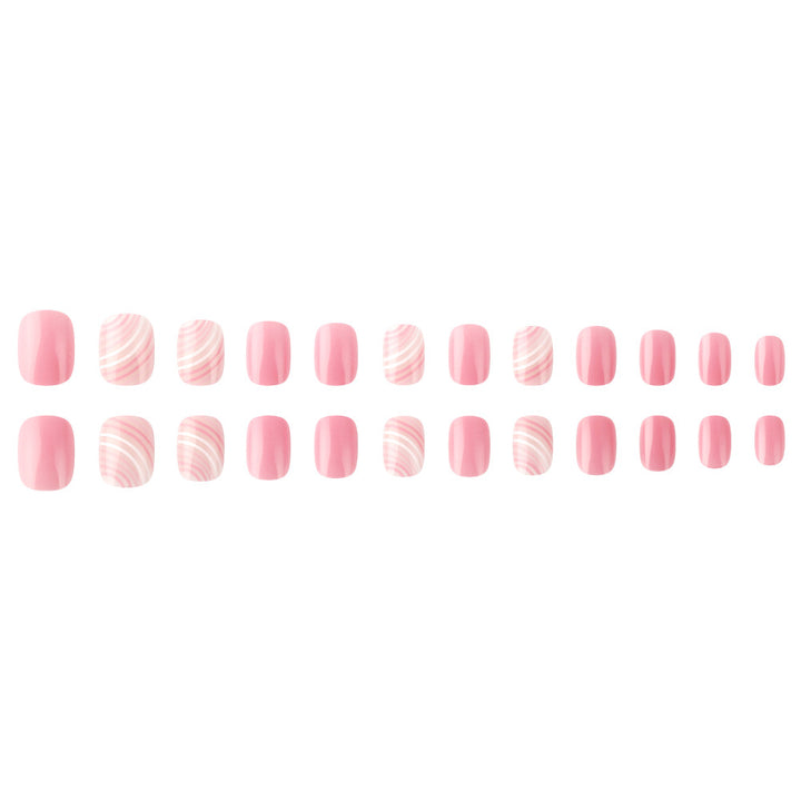 Artistic Pink Gel Nail Art Set Bowlift