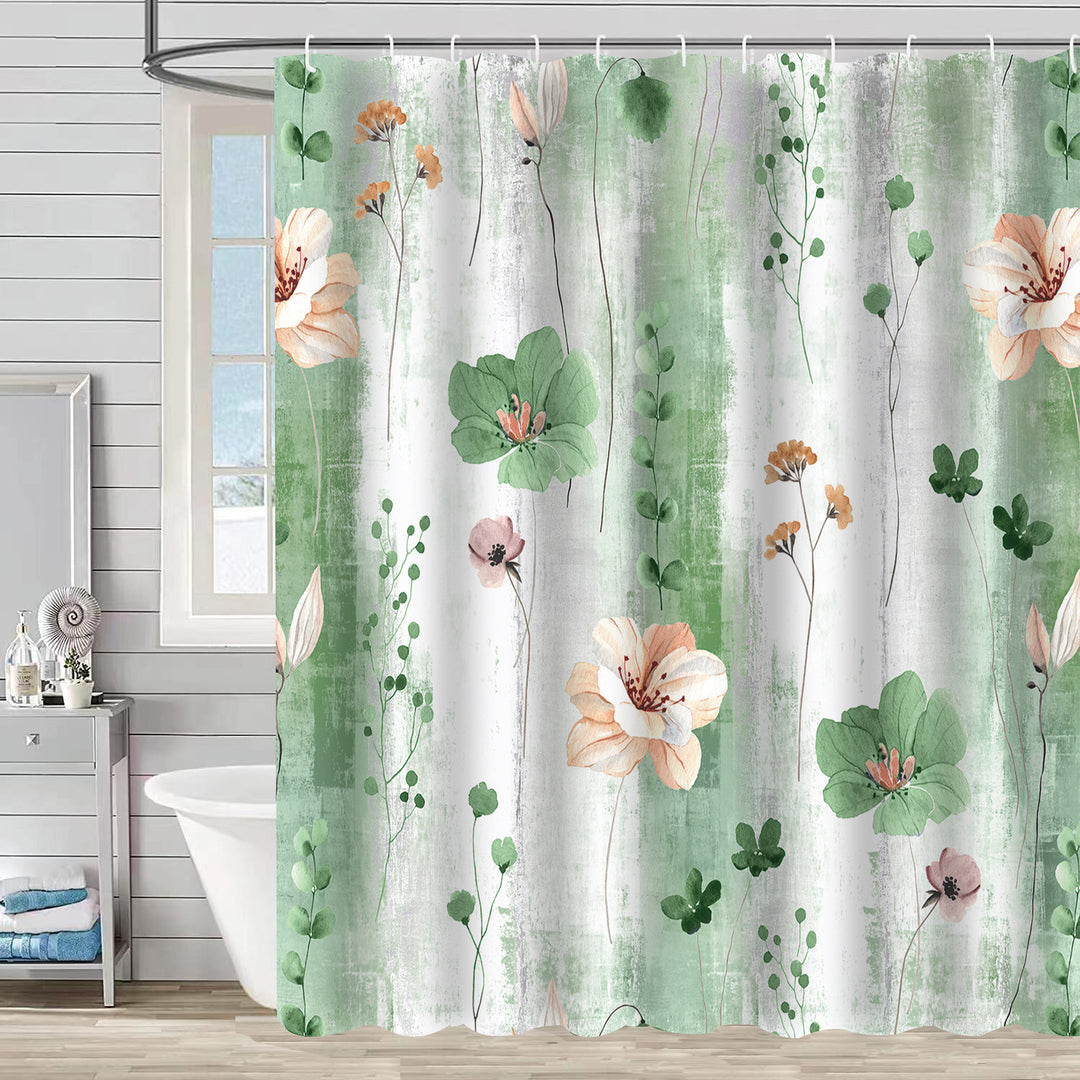 Botanical Garden Shower Curtain Bowlift