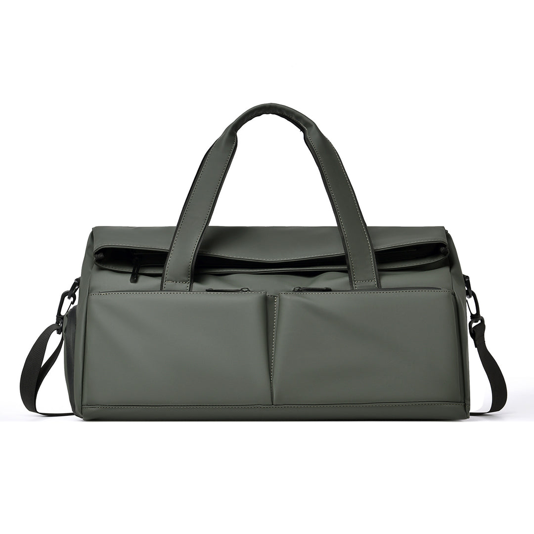 Men's Sporty Travel Bag with Reinforced Storage Bowlift