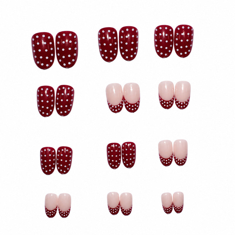 Elegant Press-On Fingernails with DIY Set Bowlift