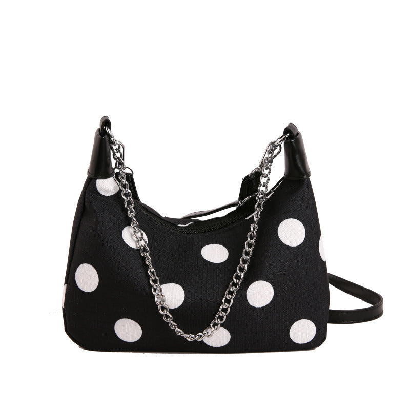 WoPolka Dot Patterned Crossbody Handbag Bowlift