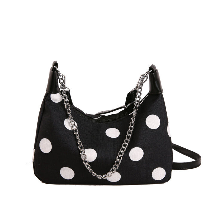 WoPolka Dot Patterned Crossbody Handbag Bowlift