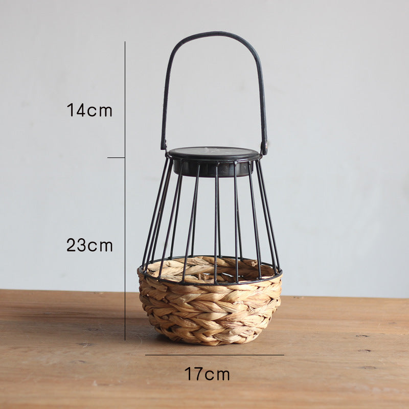 Decorative Basket Lamp Bowlift