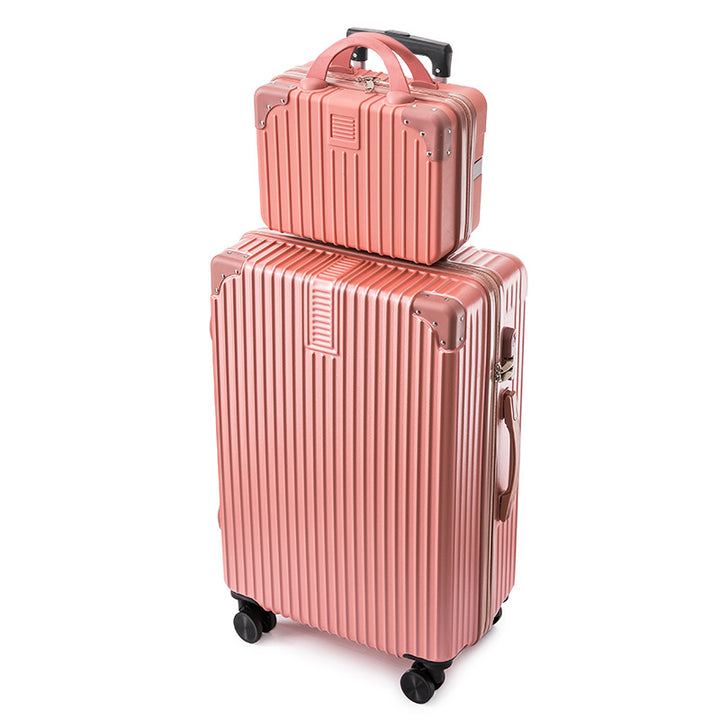 Durable Multi-Compartment Spinner Suitcase Bowlift