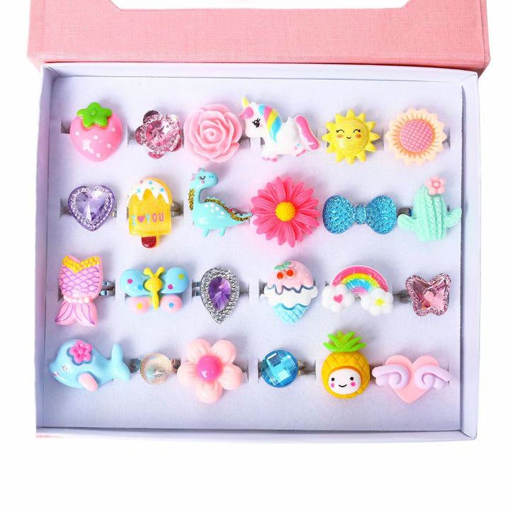 Unisex Creative Decoration Set with Colorful Motif Buttons Bowlift