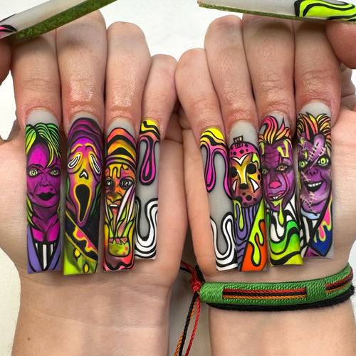 Artistic Press-On Nail Designs Bowlift