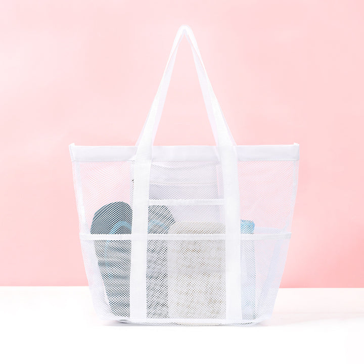 Large Beach Bag Made of Breathable Mesh Material Bowlift