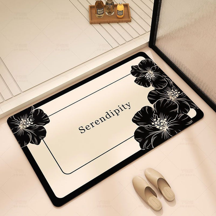 Inspirational Quote Bathroom Mat Bowlift
