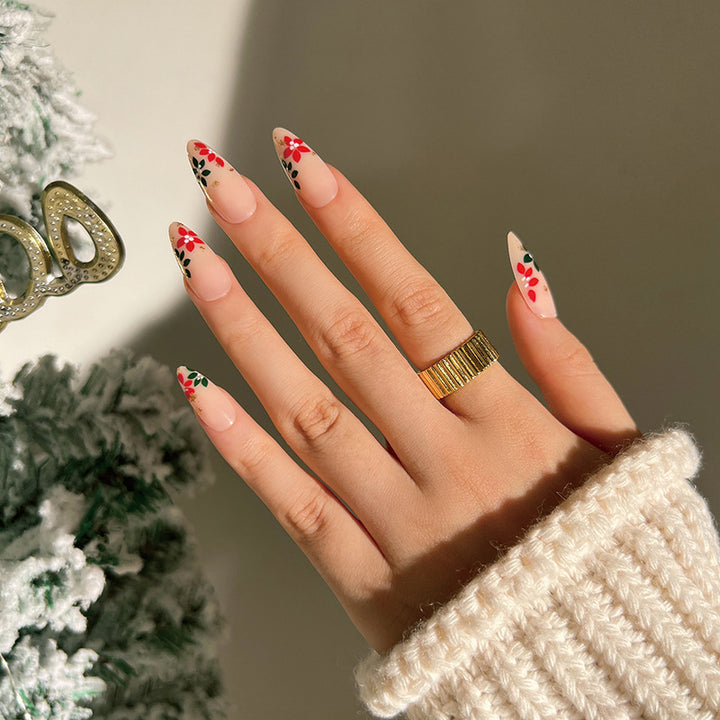Artful nail art with floral 3D design Bowlift