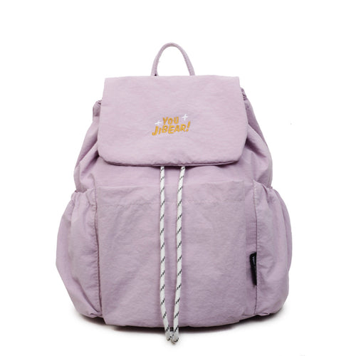Casual Drawstring Closure Backpack Bowlift