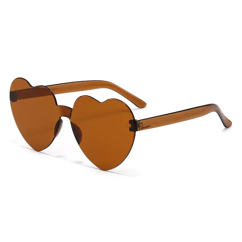 Heart-Shaped Fashion Sunglasses Bowlift