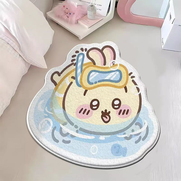 Cartoon Character Plush Area Rug