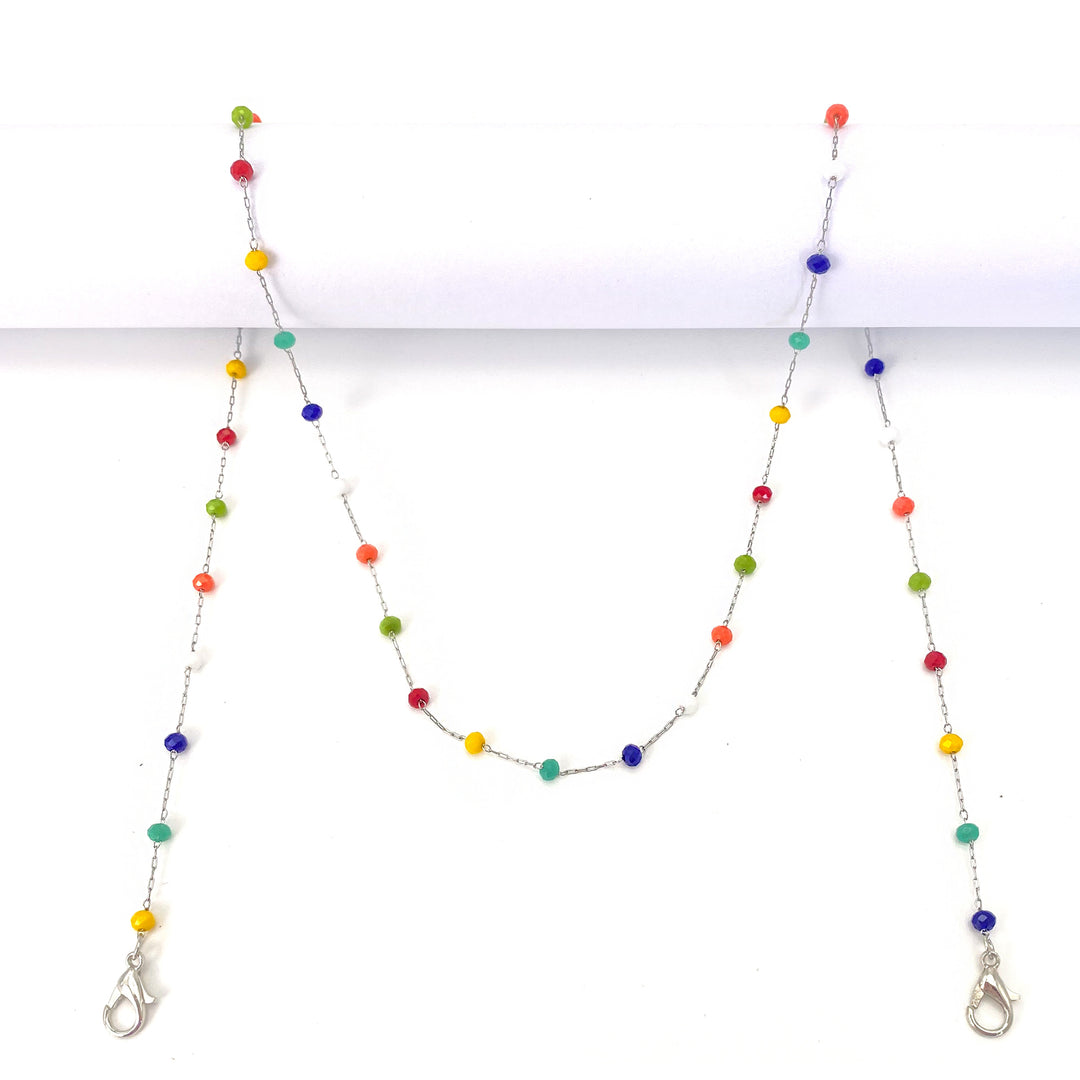 Decorative Beaded Eyewear Chain Bowlift