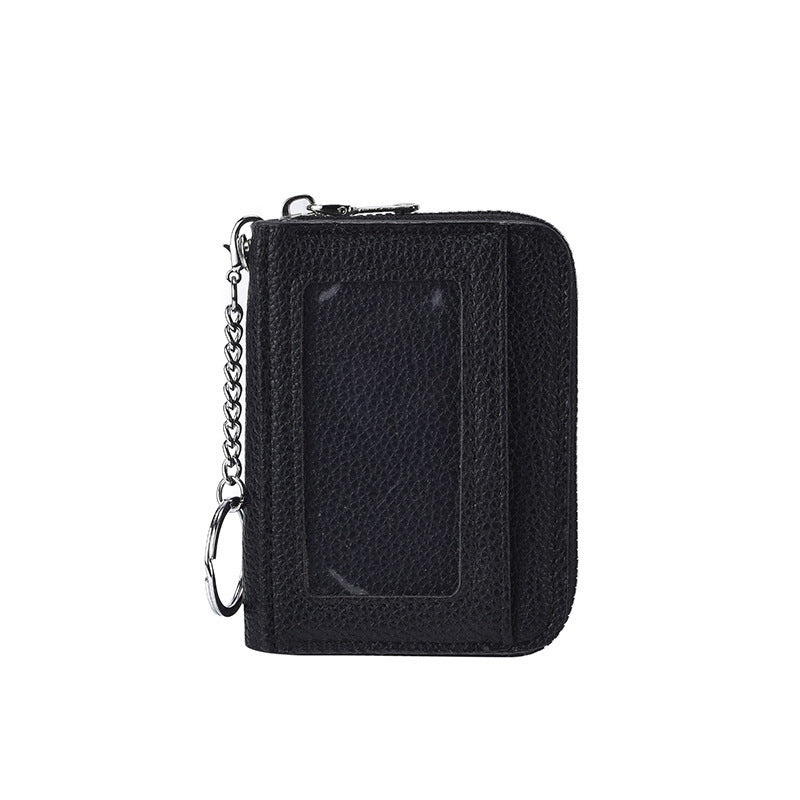 Textured  Zip Around Card Holder Bowlift