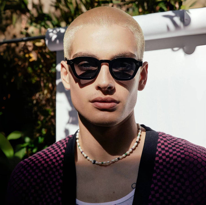 Men's Modern Geometric Frame Sunglasses Bowlift