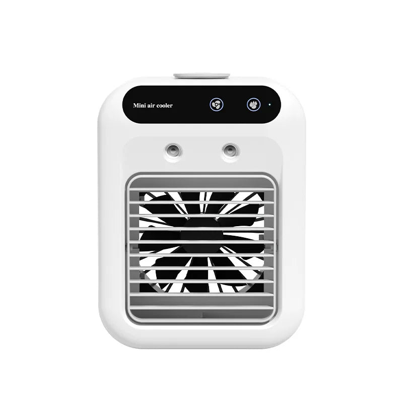 Unisex One Size Portable Personal Evaporative Air Conditioner USB Rechargeable Dual Power with Adjustable Louvers Bowlift