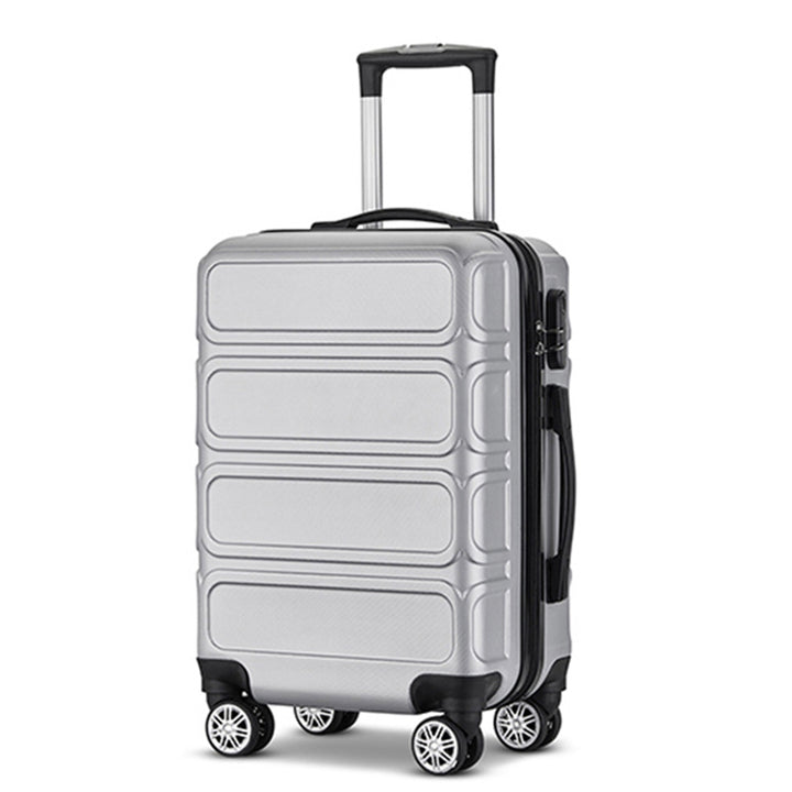 Unisex Hard Shell Multi-Functional Travel Suitcase Bowlift