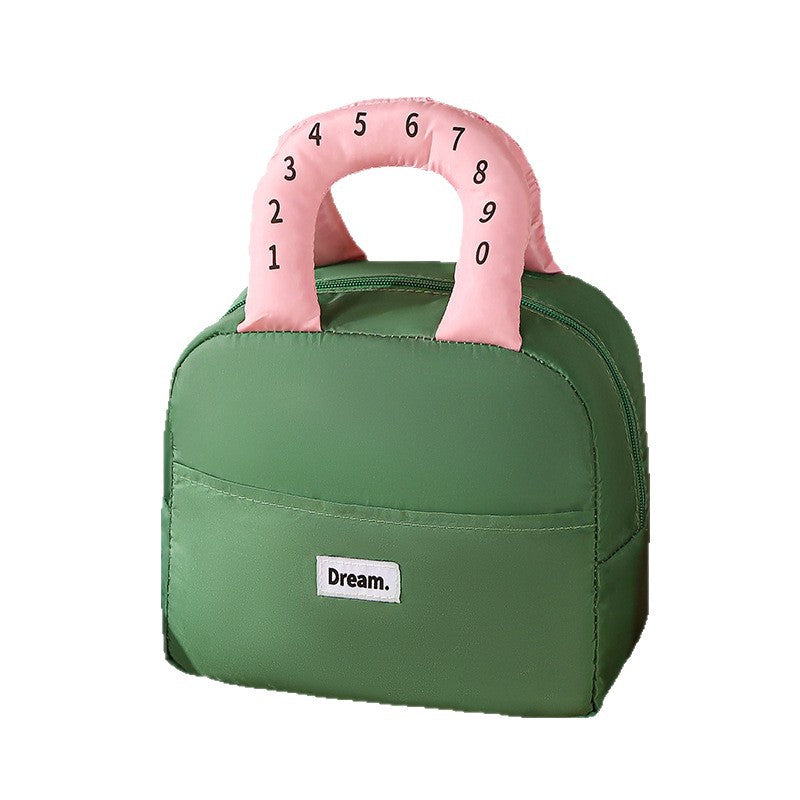 Insulated Lunch Bag with Colorful Handles Bowlift