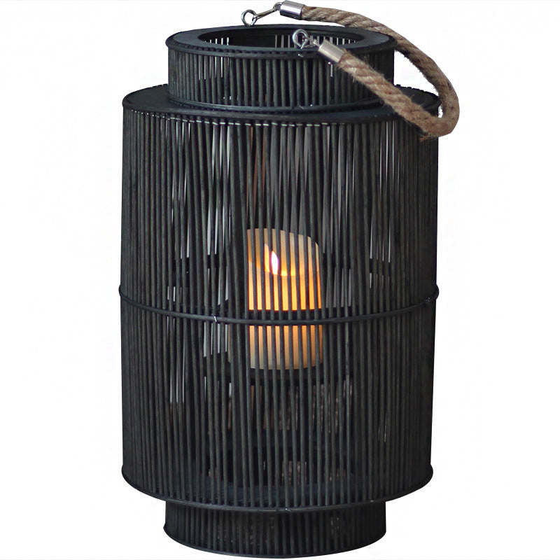 Decorative Rattan Lantern Bowlift