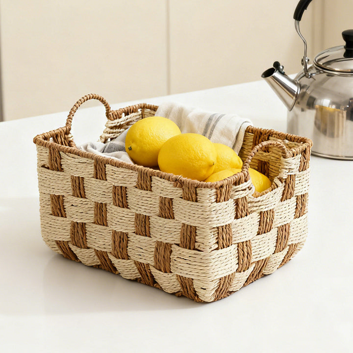 Handwoven storage basket Bowlift