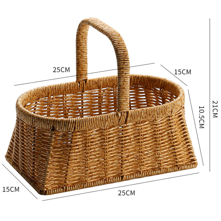 Unisex Handwoven Leisure Bag with Funny Design Bowlift