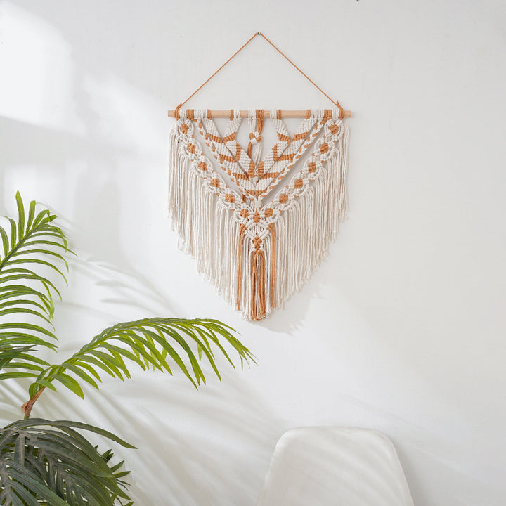 Macrame Geometric Wall Tapestry Bowlift