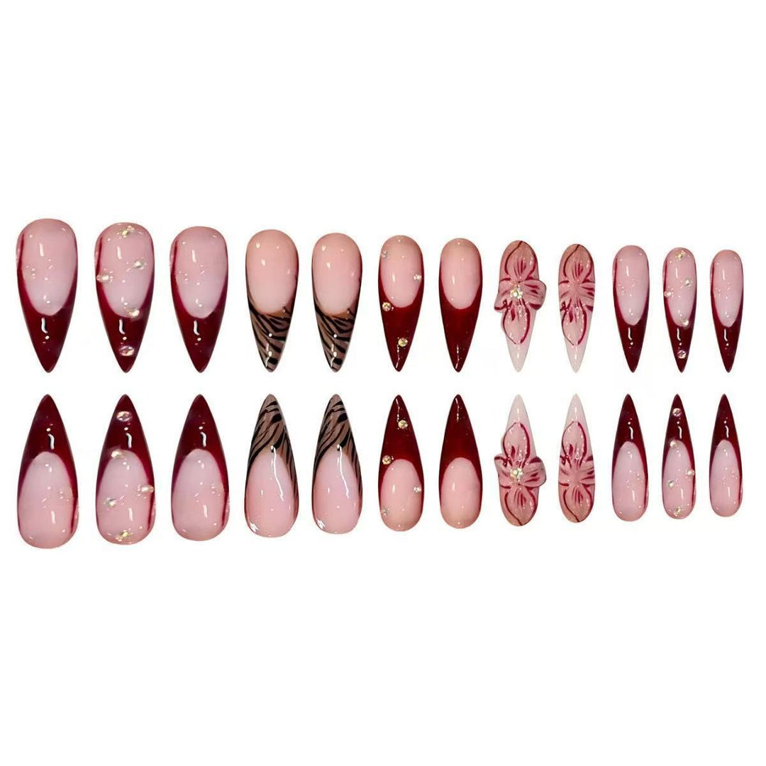 Premium Artistic Stiletto Nail Enhancements Bowlift