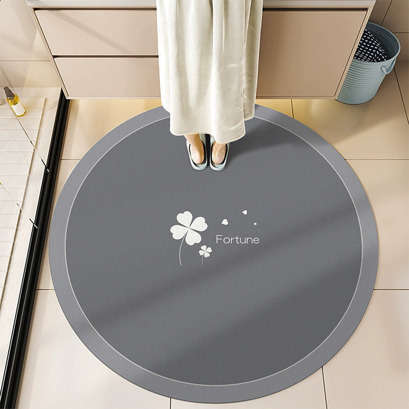Round Decorative Bath Mat Bowlift