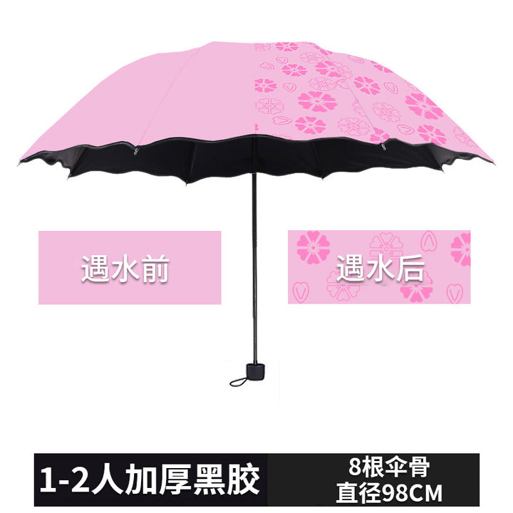 Ladies Weatherproof Umbrella with UV Protection Bowlift