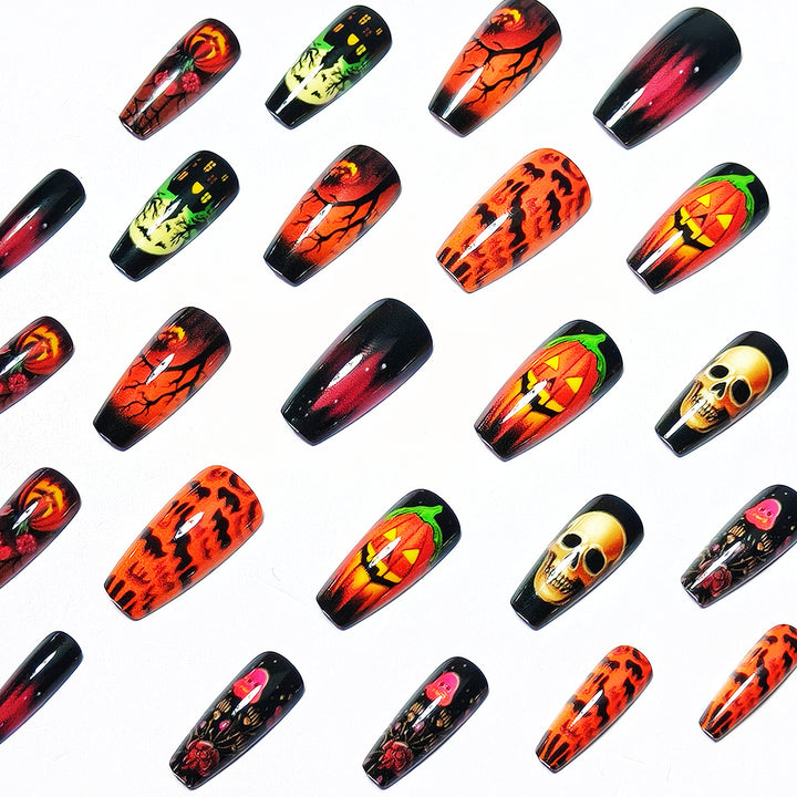 Halloween Artificial Nails Bowlift