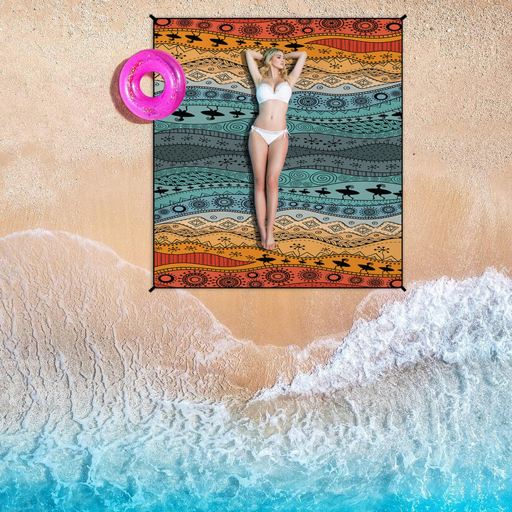 Geometric Print Tapestry Bowlift