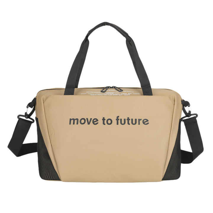 Sporty shoulder bag with innovative carrying system Bowlift