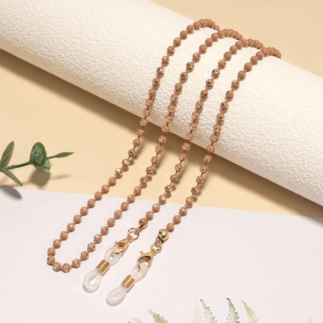 Decorative Beaded Eyewear Chain Bowlift