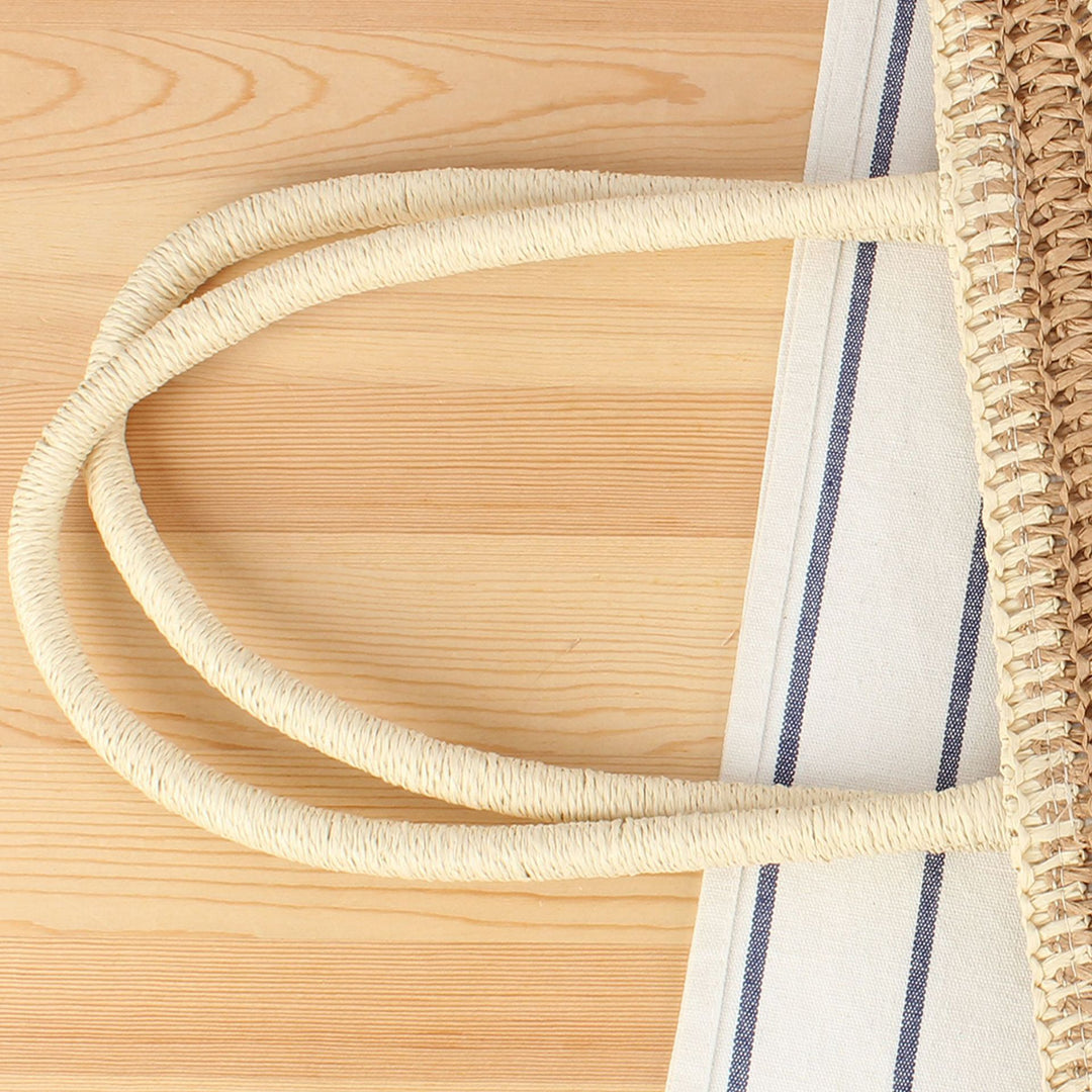Beach bag with modern zebra pattern Bowlift