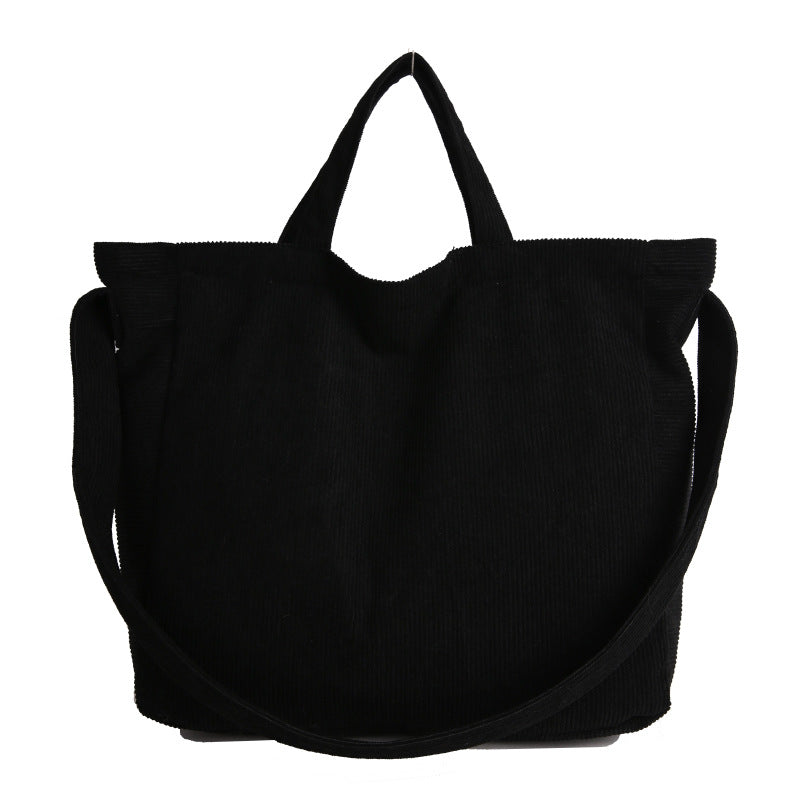 WoSoft Corduroy Tote Bag Bowlift
